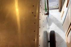 Hatch all trimmed up. No sharp edges