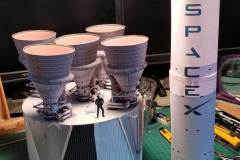 Another size comparison between the two rockets. They are modelled in the same scale... 1:48