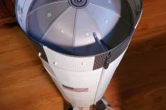 Looking down at the entirety of the first stage