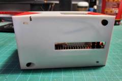 Side of the case with access to the I/O pins