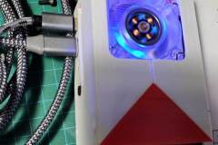 MicroHDMI cable and USB-C cable. The USB-C cable provides power