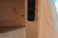Combination USB/Power take off, located in the galley.