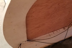 Wiring to the rear marker.