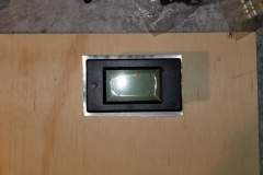 Battery Load meter with the mouting frame cut.