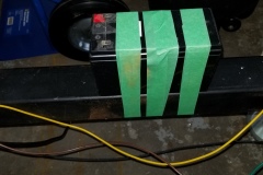 12V UPS batter for checking the circuits.