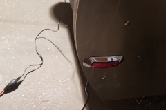 Rear right marker installed.