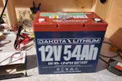 12V 54Ah Lithium-Ion battery that weighs only 17 lbs!