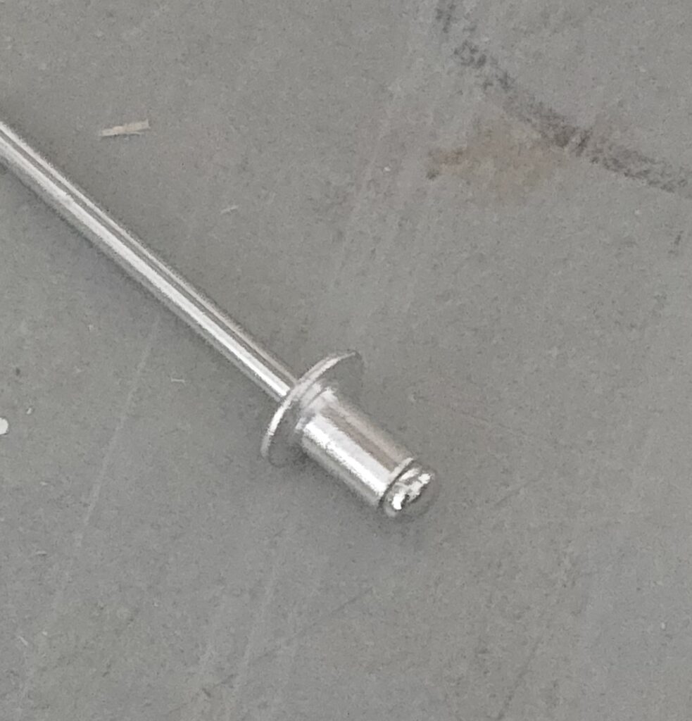 Pop Rivet Used for Lower Hardware