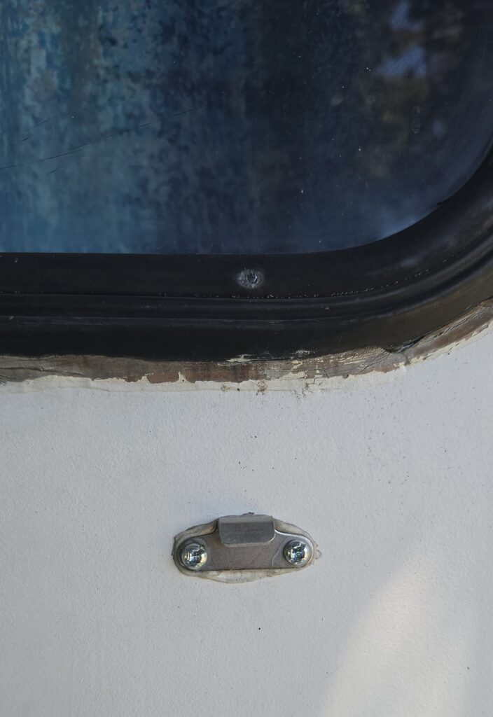 Detail of Lower Hardware Installed